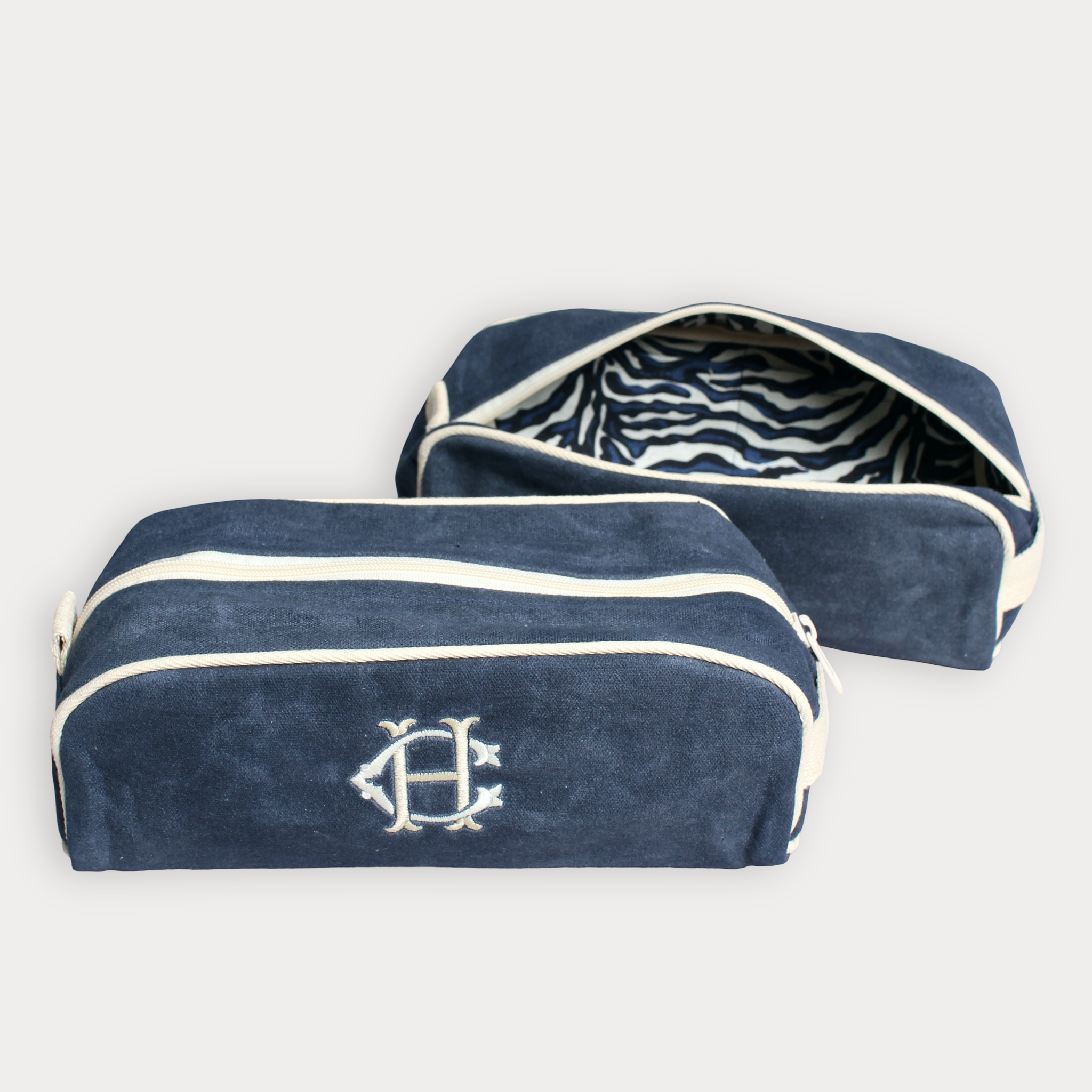 Toiletry Bag - Waxed Falsterbo Ocean