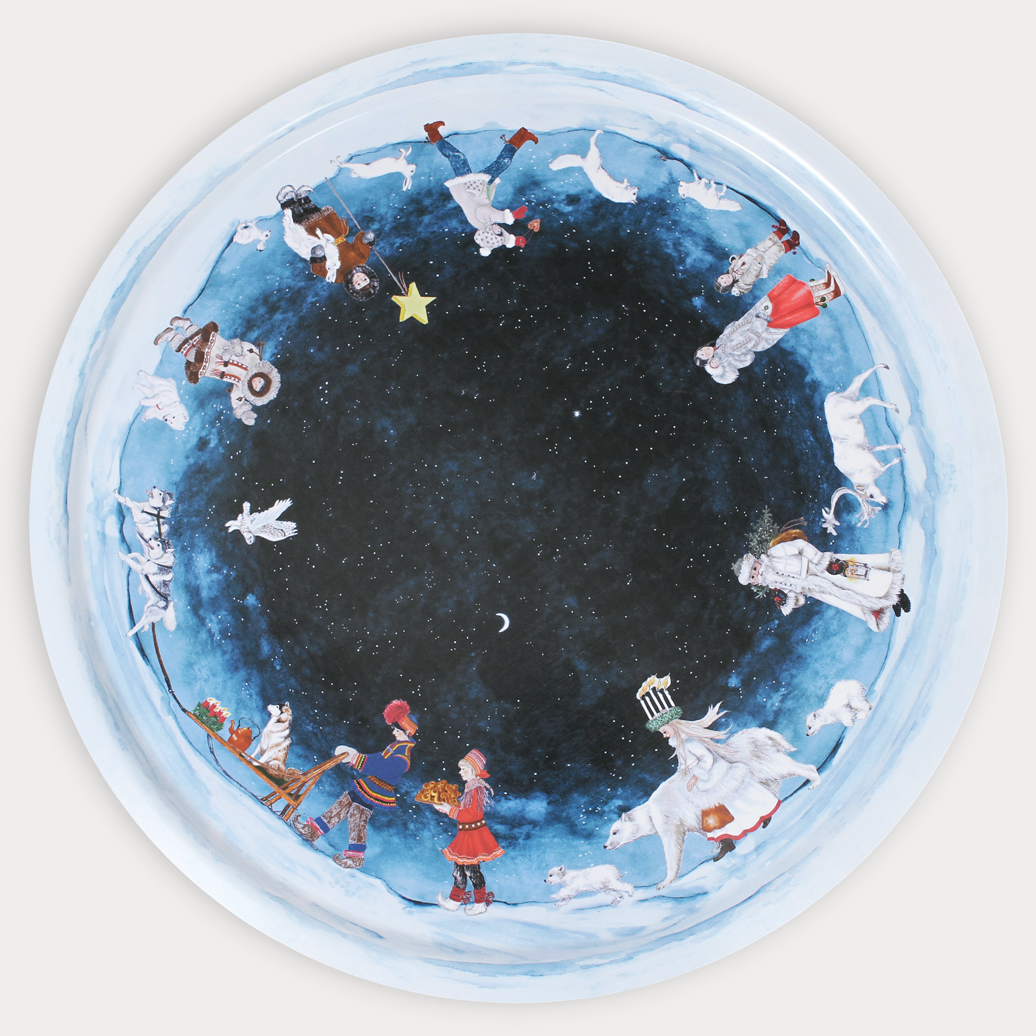 Julbricka 65 cm - Starlight