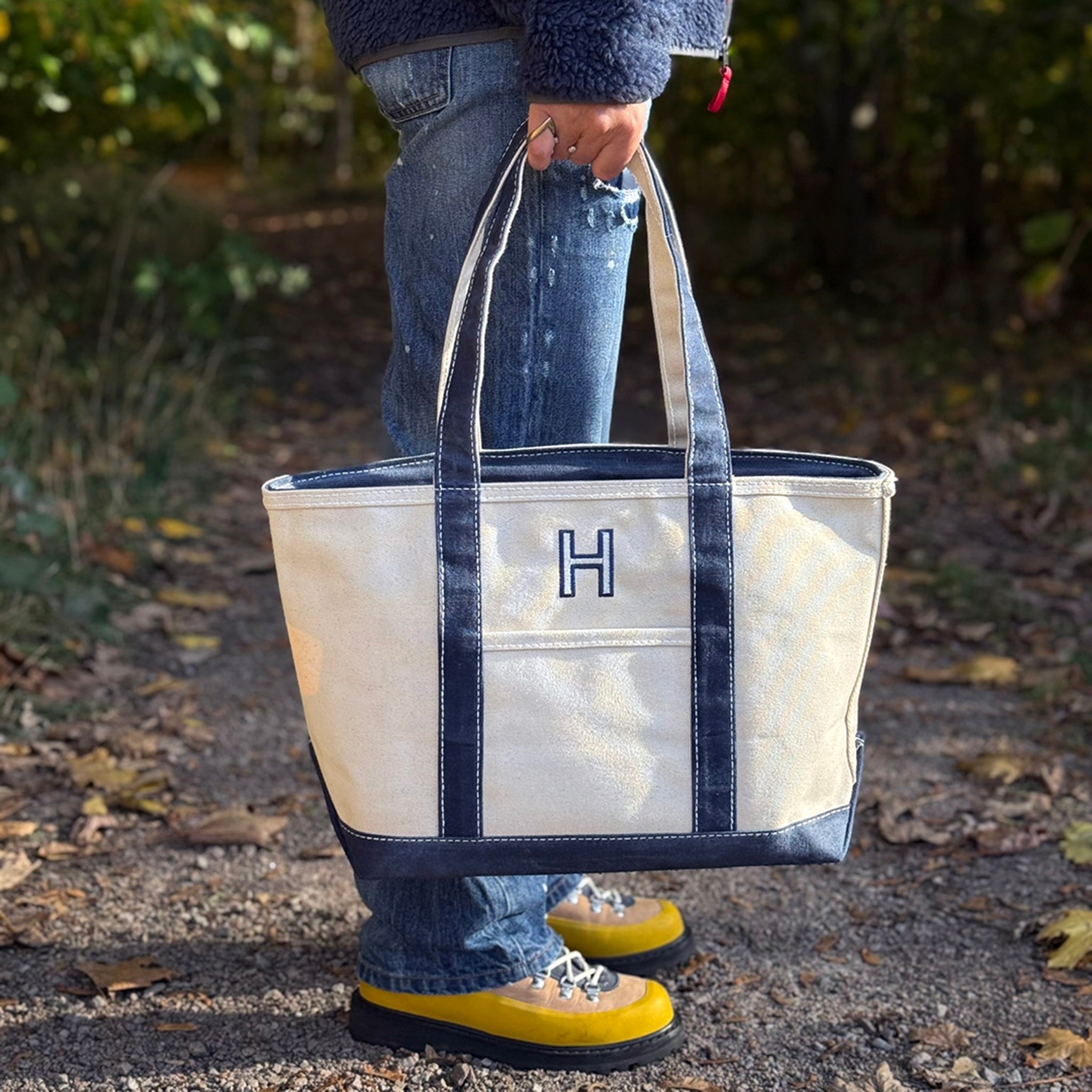 Gewachste Tote Bag - Falsterbo Ocean