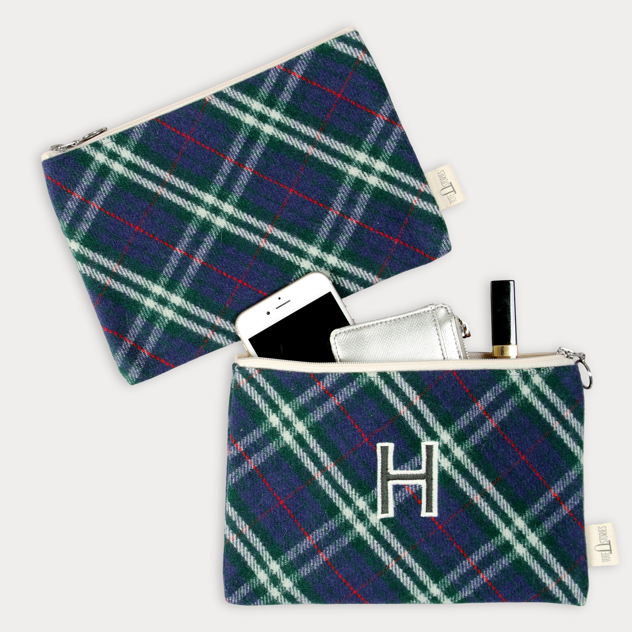 Pouch - Wool Tartan