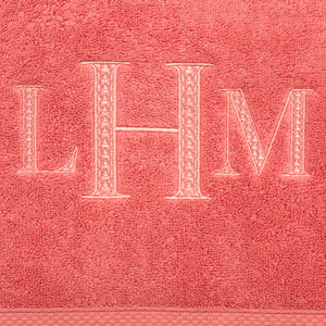 Bathtowel Skanör Sunset Monogram