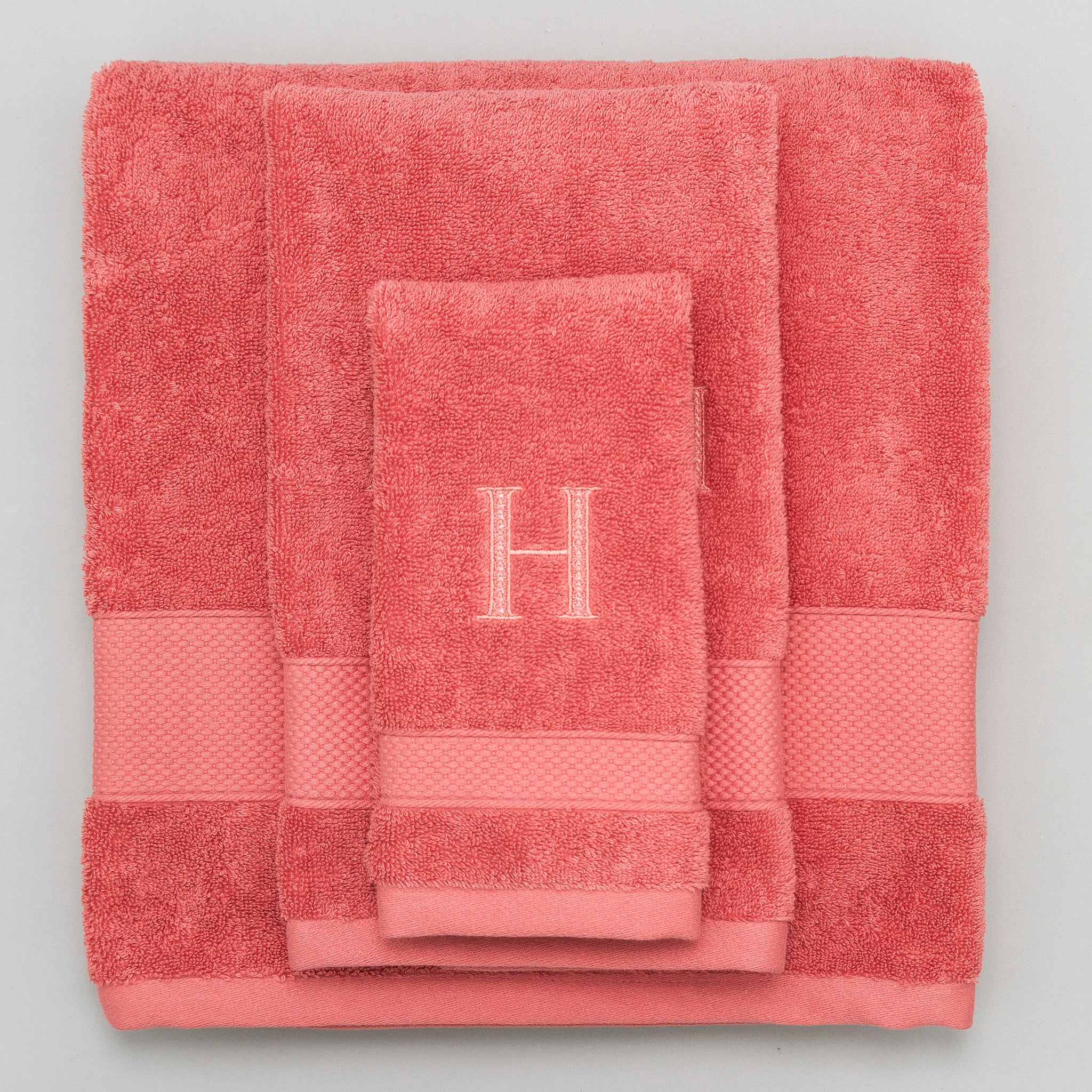 Coral bath towels sale