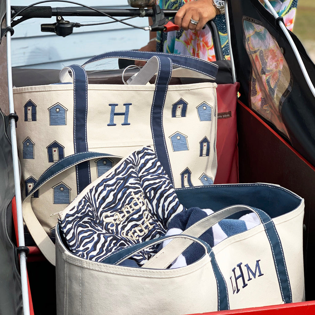 Limited Tote Bag - Beach Huts 