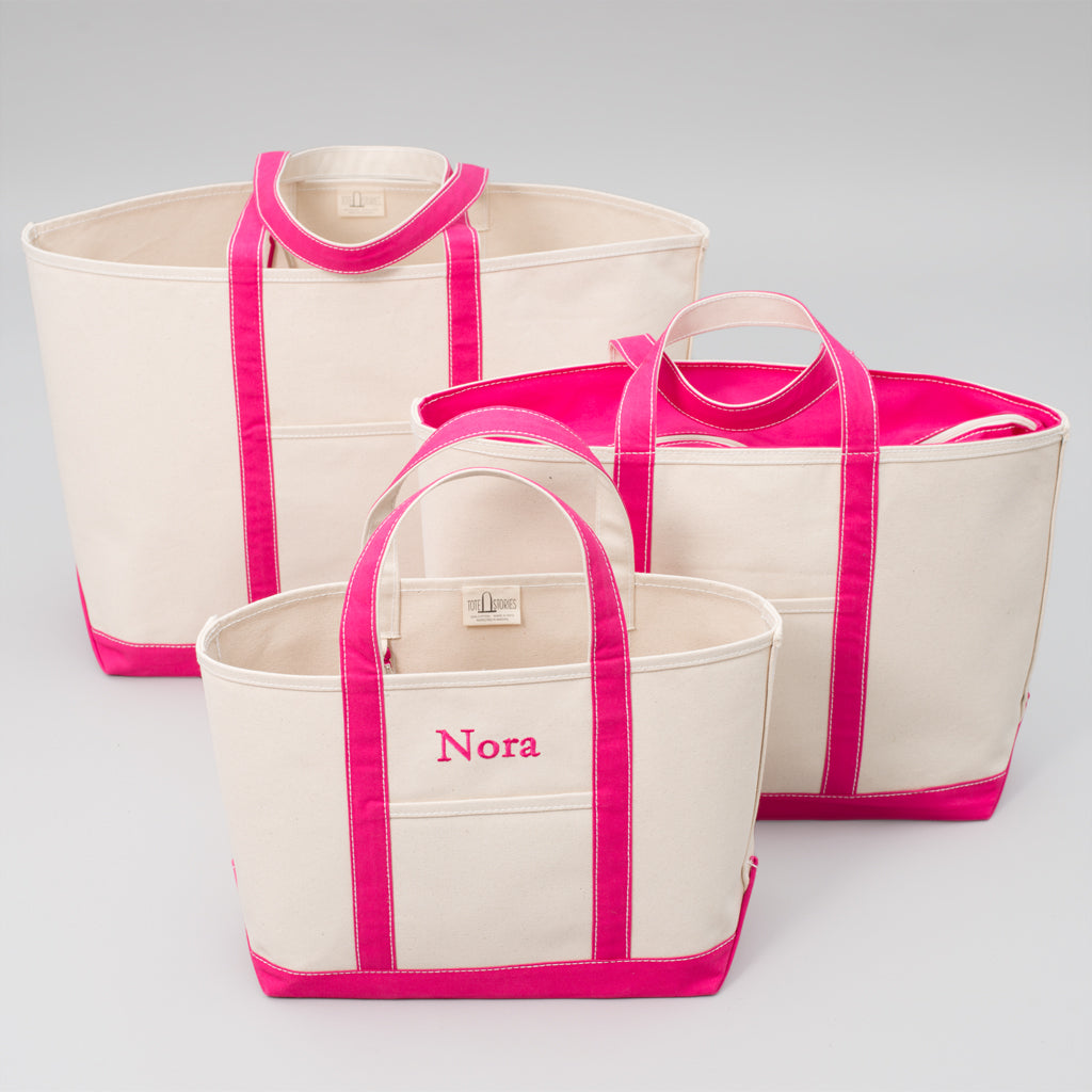 Classic Tote Bag - Jaipur Pink - Sizes
