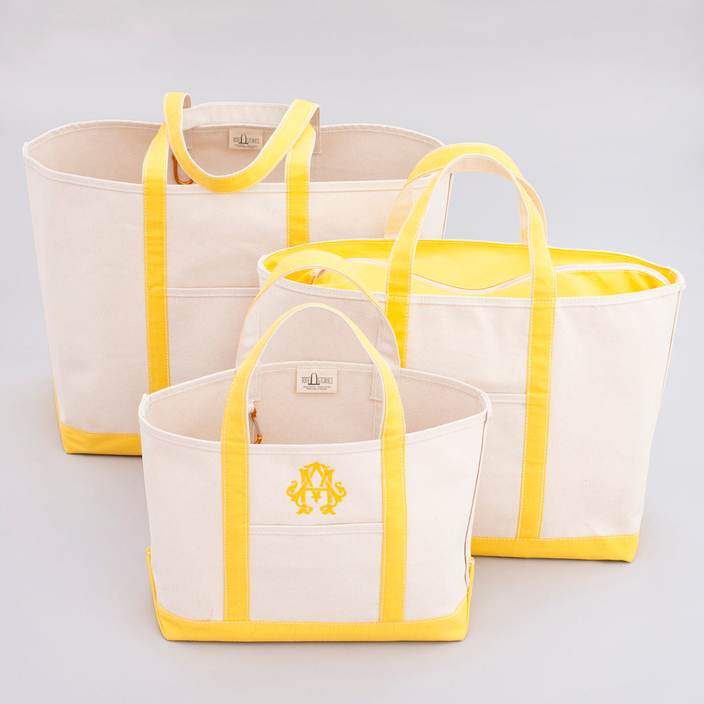 Classic Tote Bag - Lisbon Yellow - Sizes