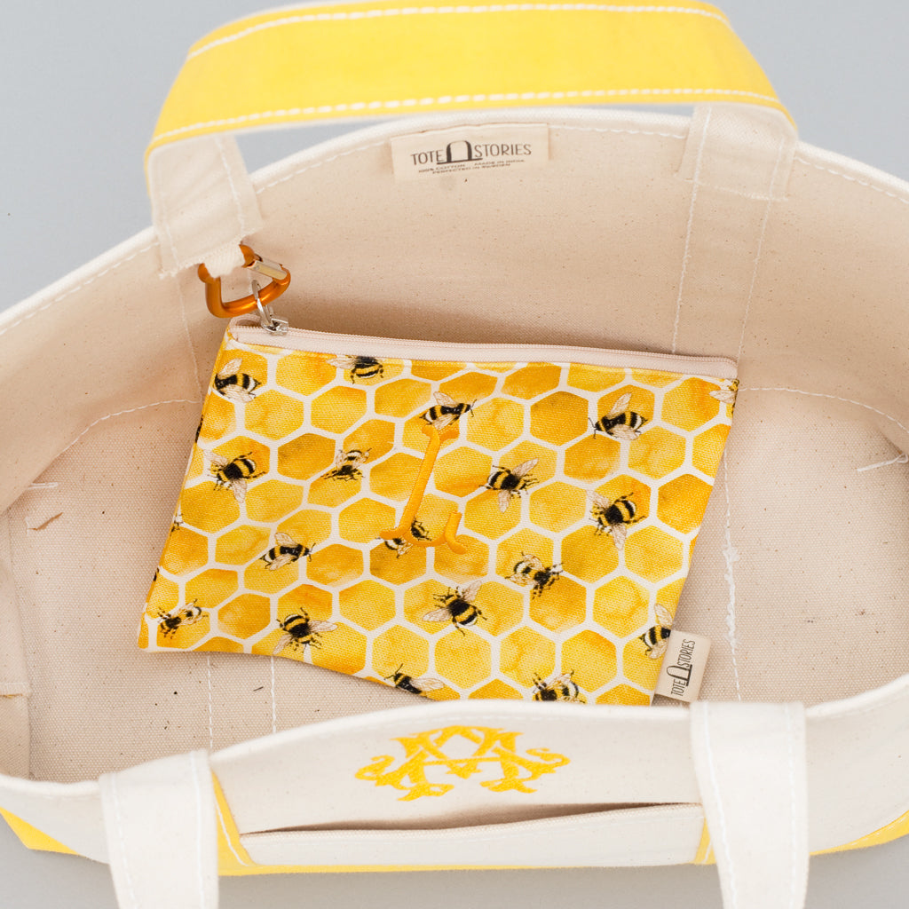 Classic Tote Bag - Lisbon Yellow - Inside