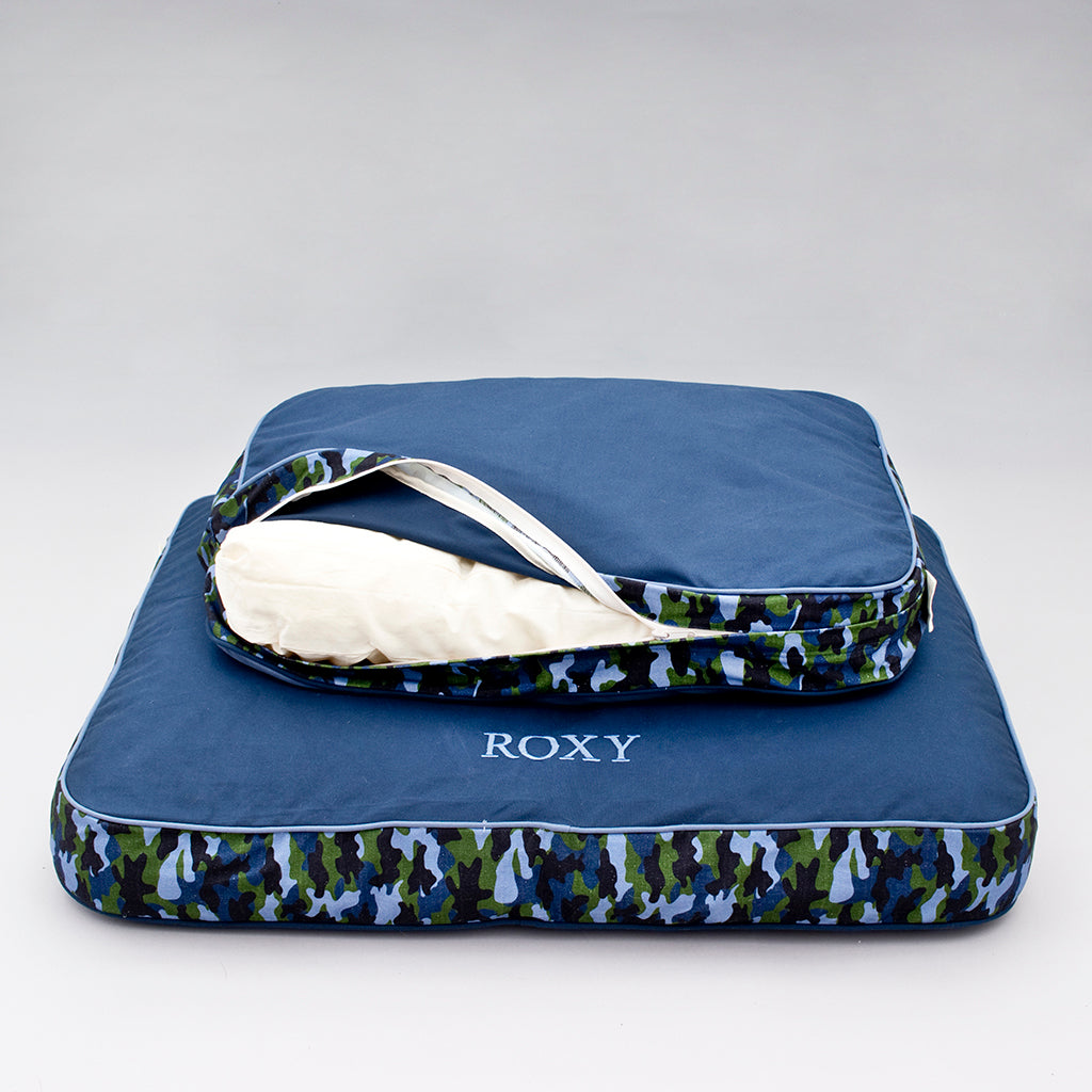 Dog Bed - Camo Falsterbo Ocean - Insert