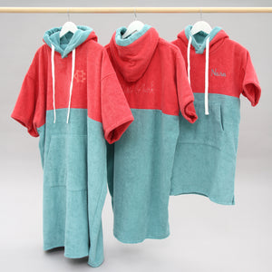 Surf Poncho Andaman Aqua - Sizes