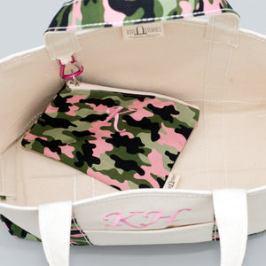Limited Tote Bag - Camo Stockholm Blossom - Inside