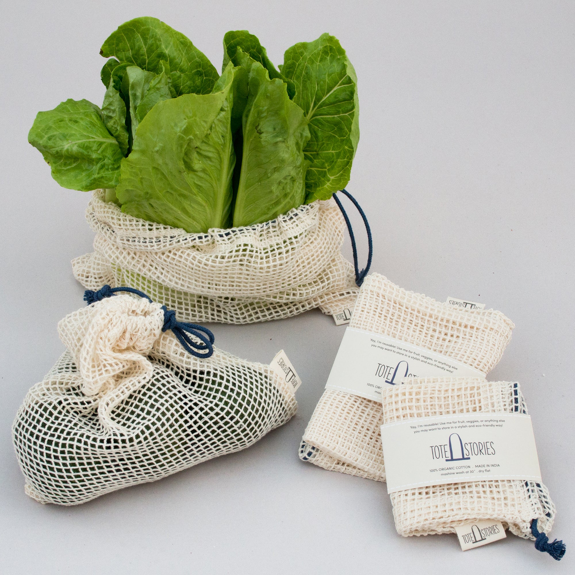 Mesh produce bag - Falsterbo Ocean