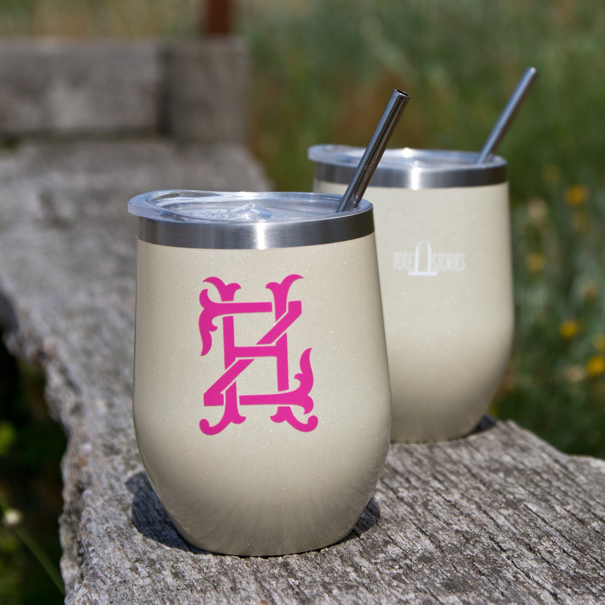 Wine tumbler - Glitter - San Pedro Sand